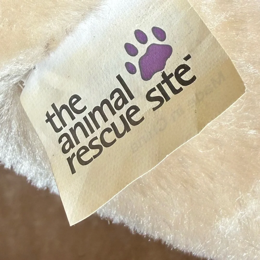 The Animal Rescue Site warm cozy light brown Paw Print women’s boots size 9